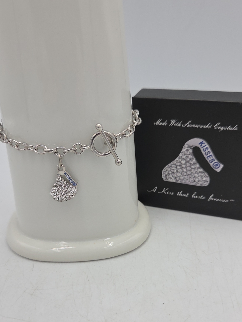 Hershey Kiss Swarovski Kiss Braclet